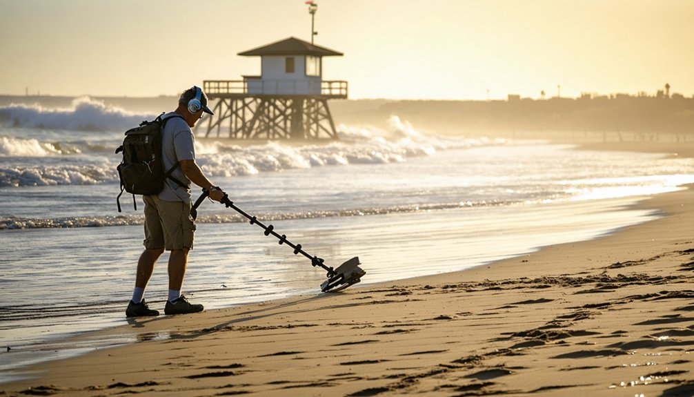 metal detecting beach options