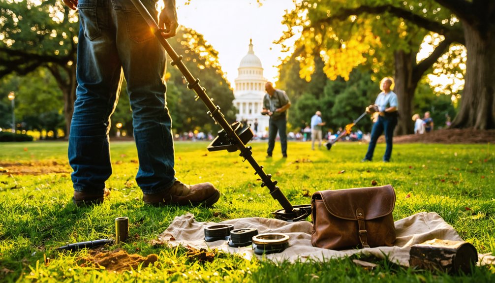 metal detecting community benefits