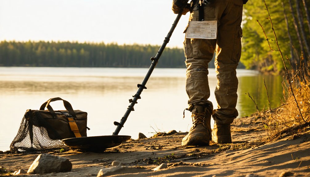 metal detecting designated areas