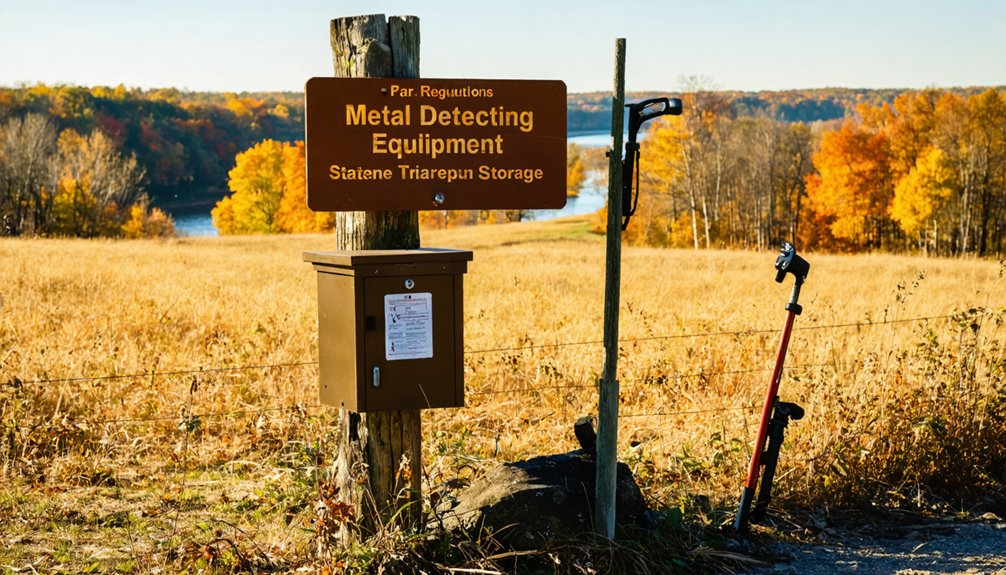 metal detecting equipment guidelines