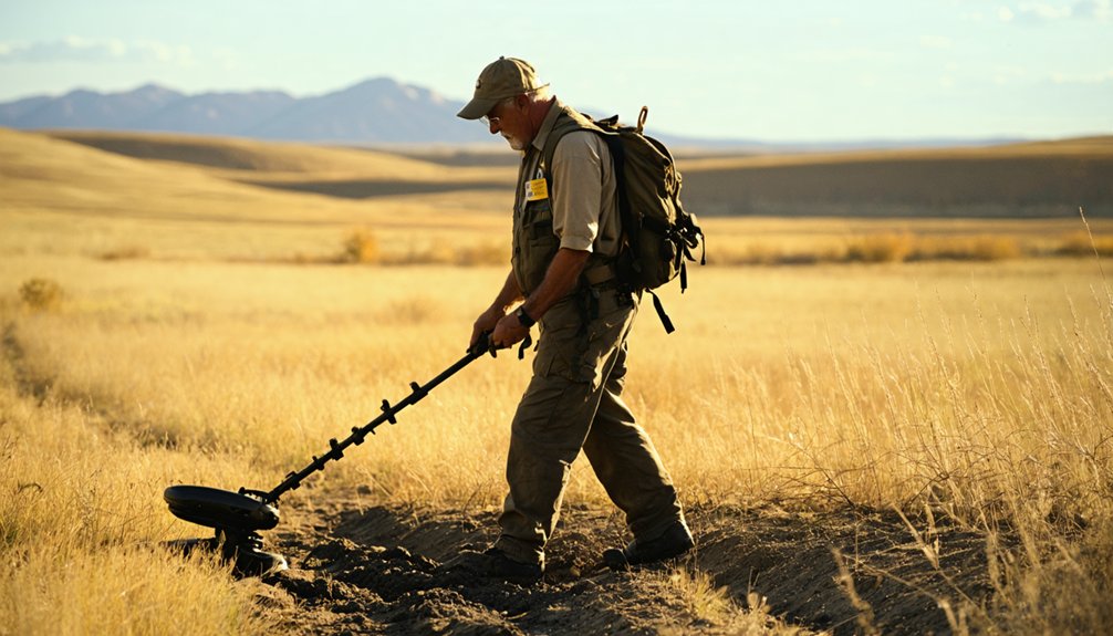 metal detecting federal lands