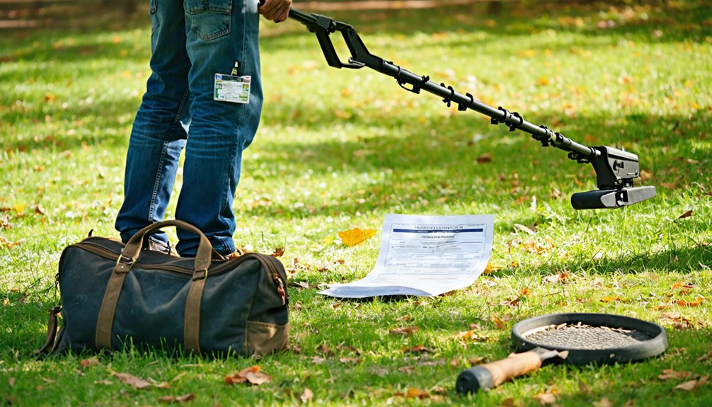 metal detecting guidelines northport