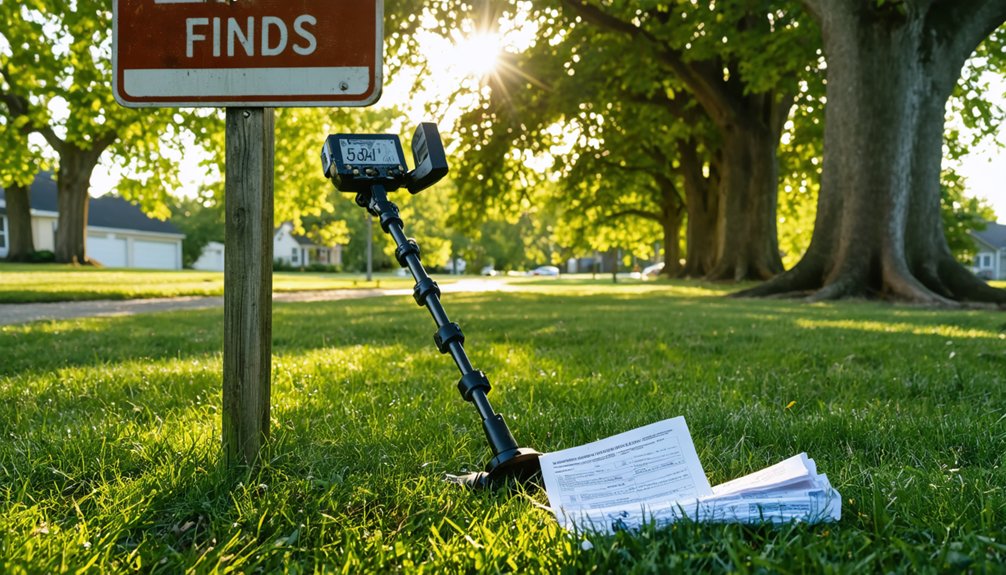 metal detecting guidelines plainfield