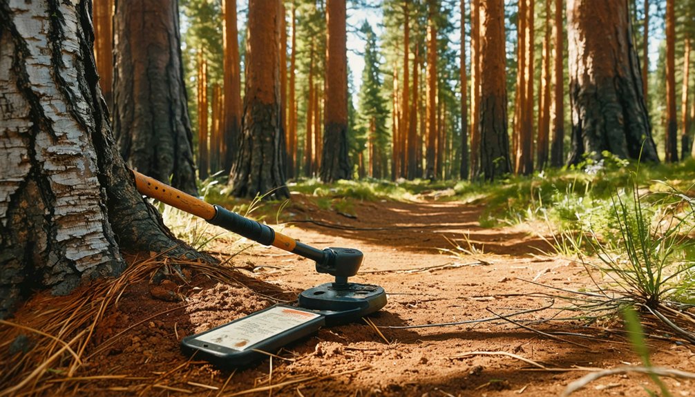 metal detecting guidelines santa fe