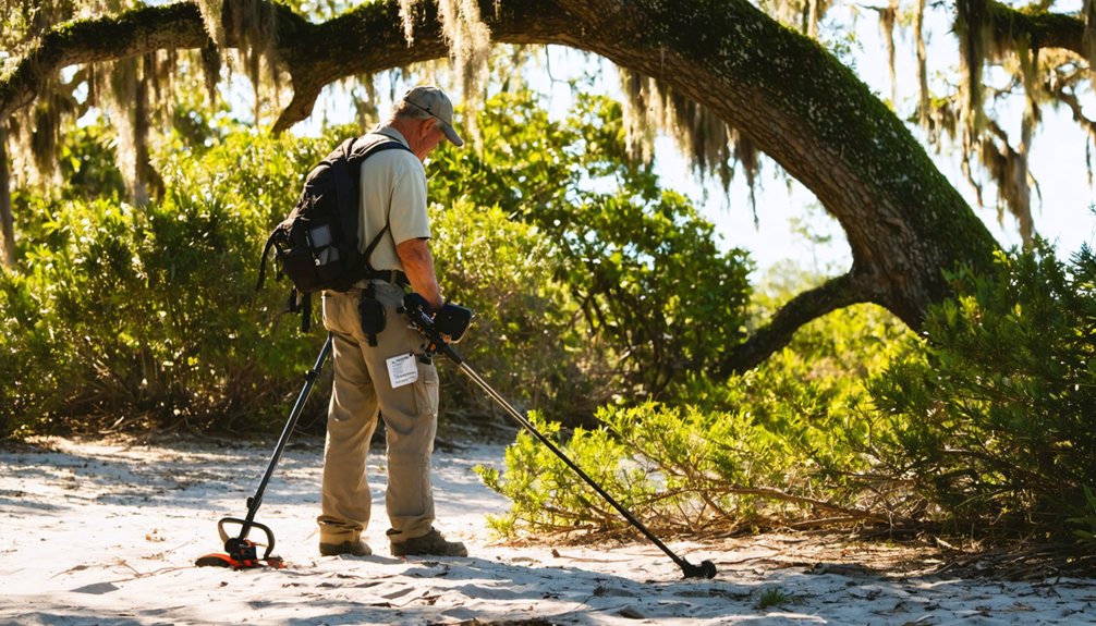 metal detecting guidelines st augustine