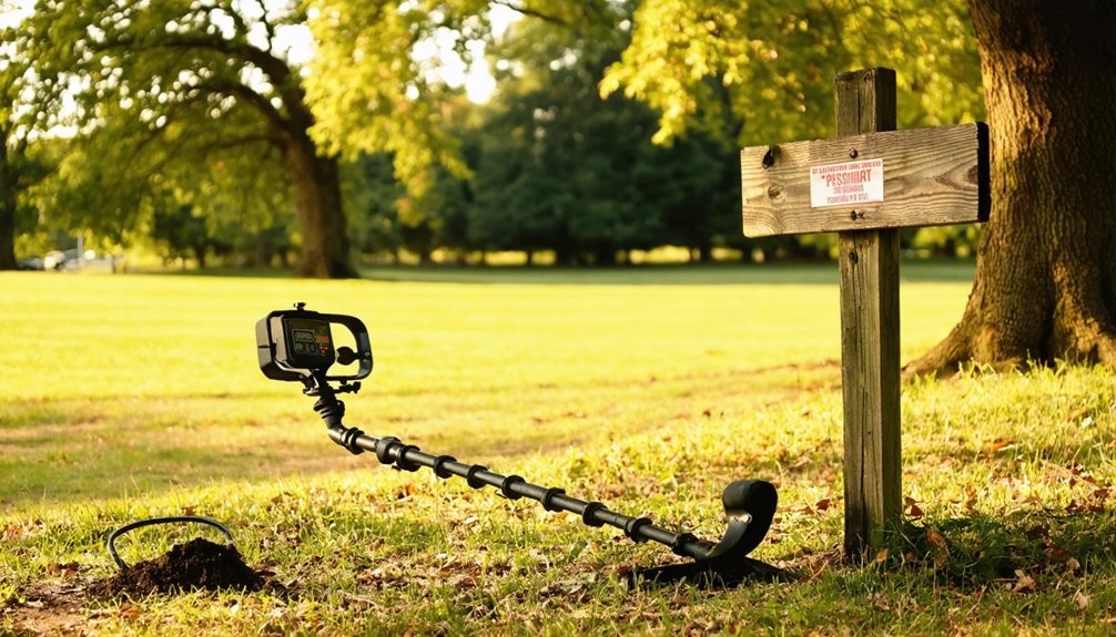 metal detecting guidelines st leon