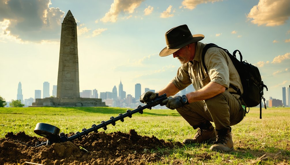 metal detecting in indiana
