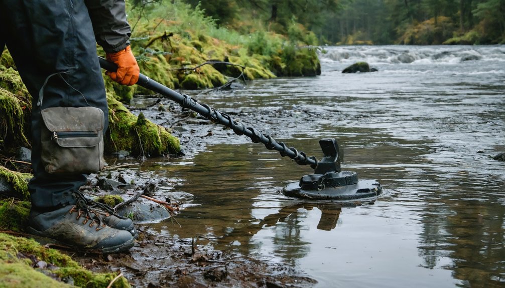 metal detecting in portland