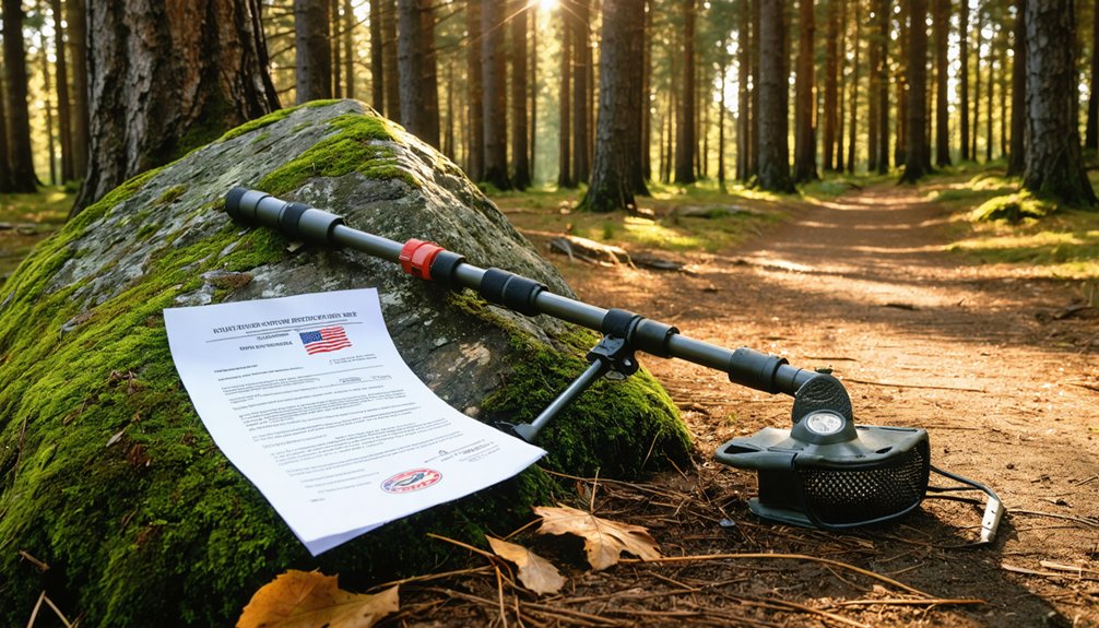 metal detecting legal guidelines