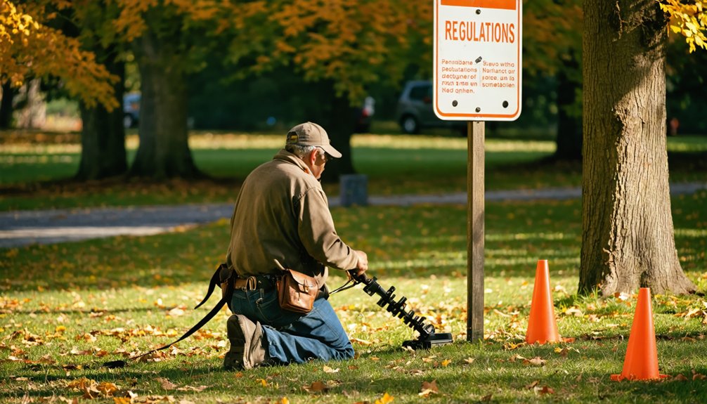 metal detecting legal regulations
