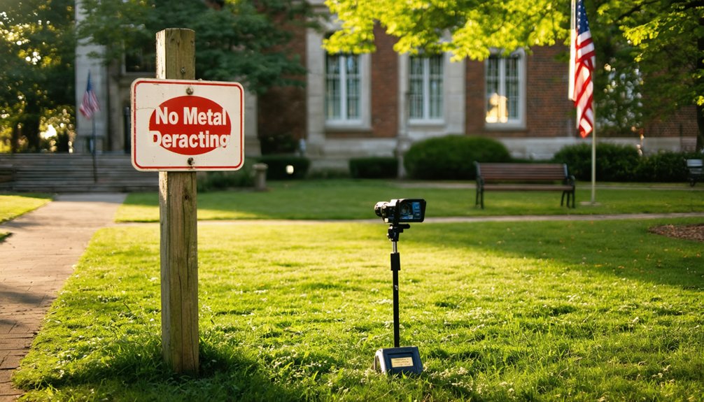 metal detecting legal restrictions