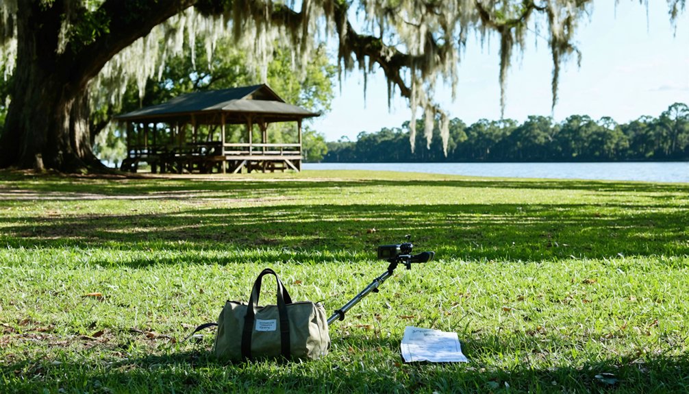 metal detecting park guidelines