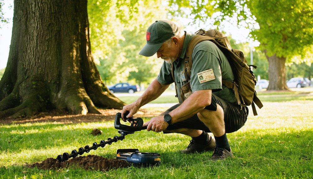 metal detecting park guidelines