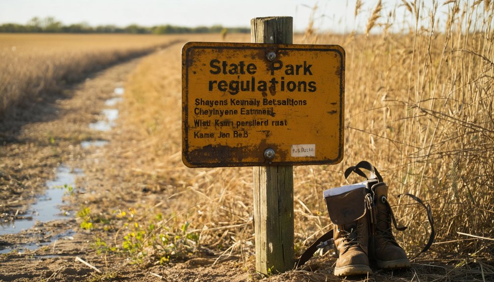 metal detecting park regulations