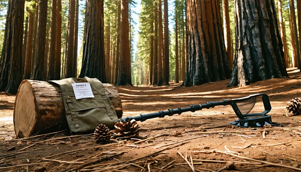 metal detecting permit guidelines