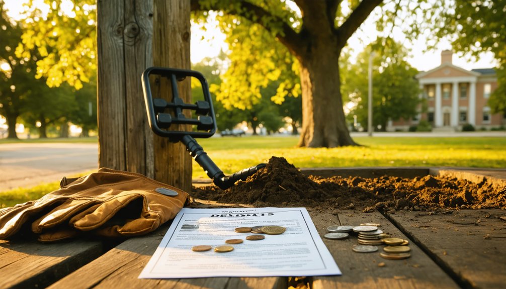 metal detecting permit guidelines