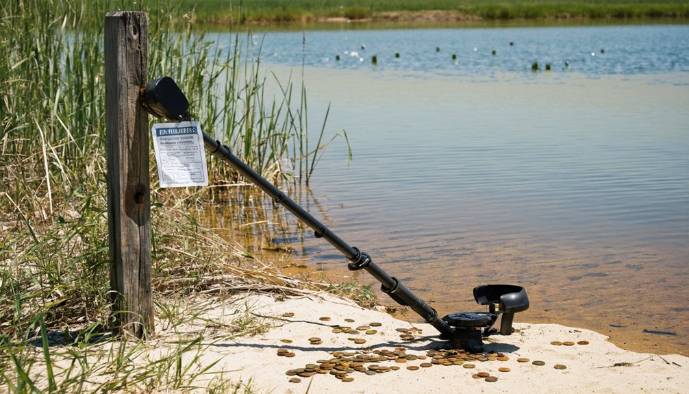 metal detecting regulations apply