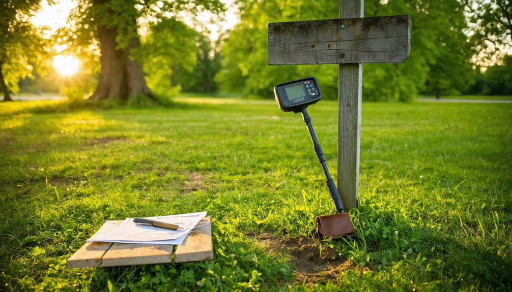 metal detecting regulations ashland