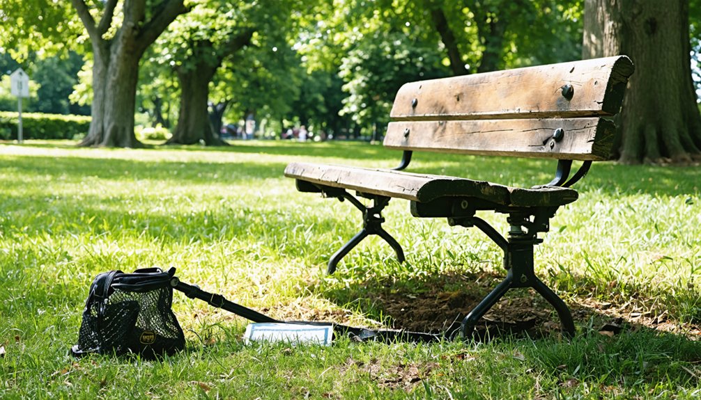 metal detecting regulations bartlett