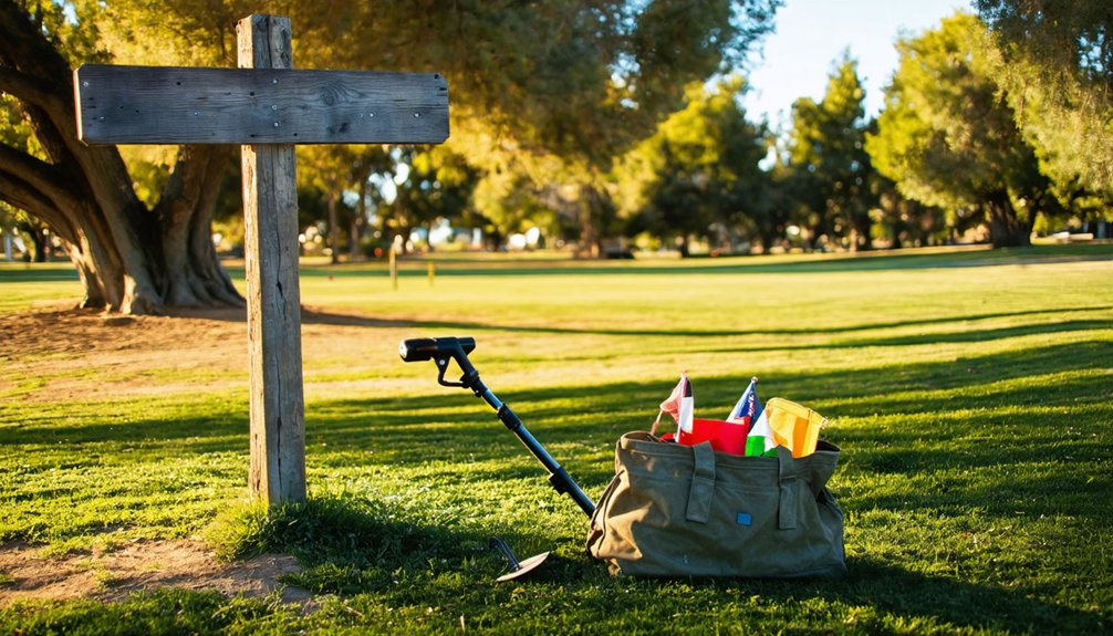 metal detecting regulations davis