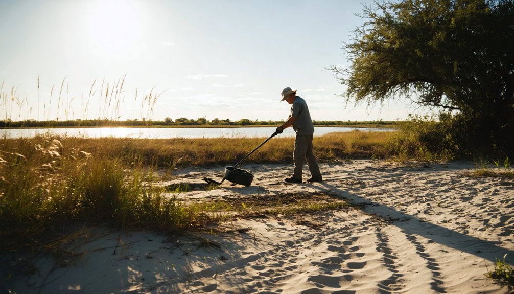 metal detecting regulations enforced
