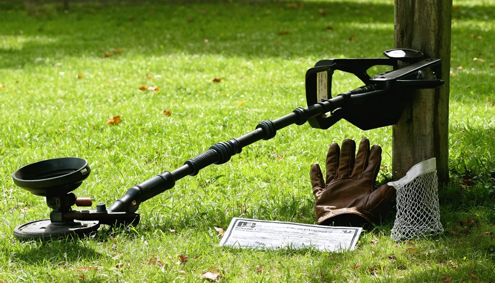 metal detecting regulations findlay