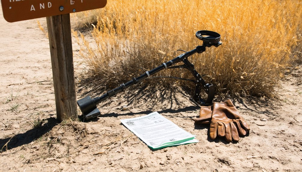 metal detecting regulations hermiston