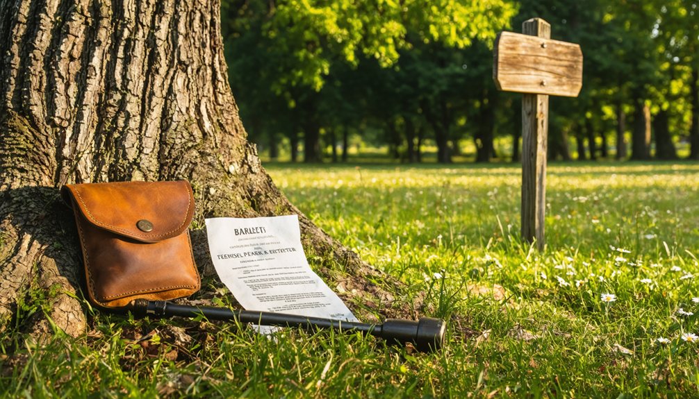 metal detecting regulations in bartlett