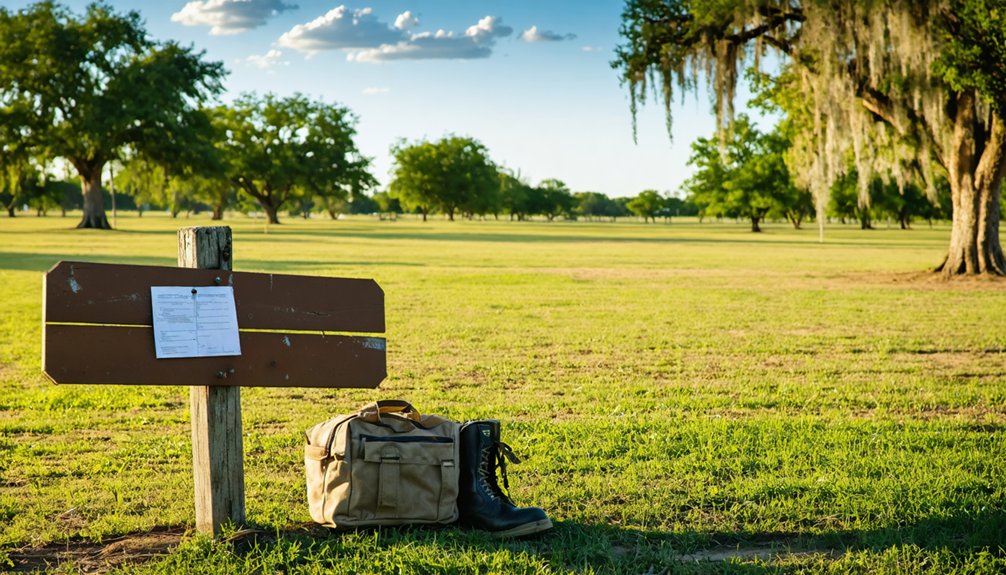 metal detecting regulations in lucas