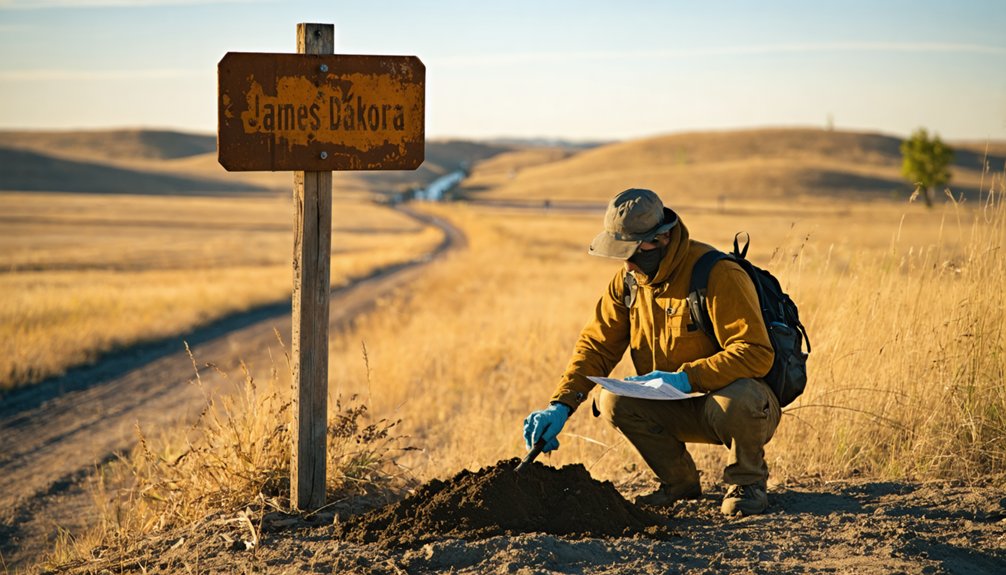 metal detecting regulations jamestown