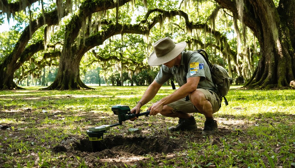 metal detecting regulations louisiana