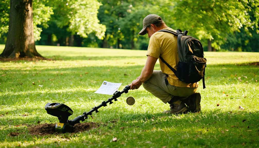 metal detecting regulations louisville