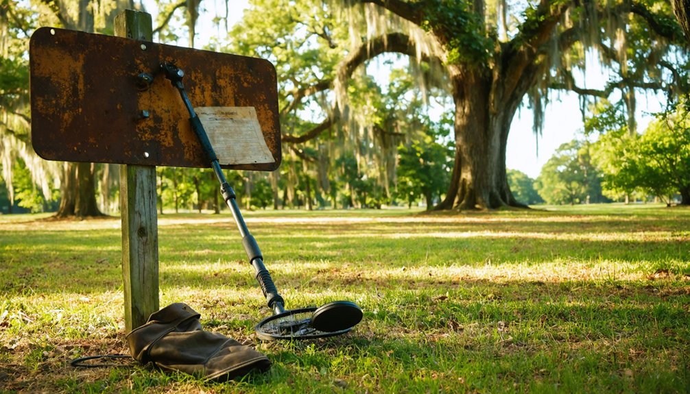 metal detecting regulations paragould