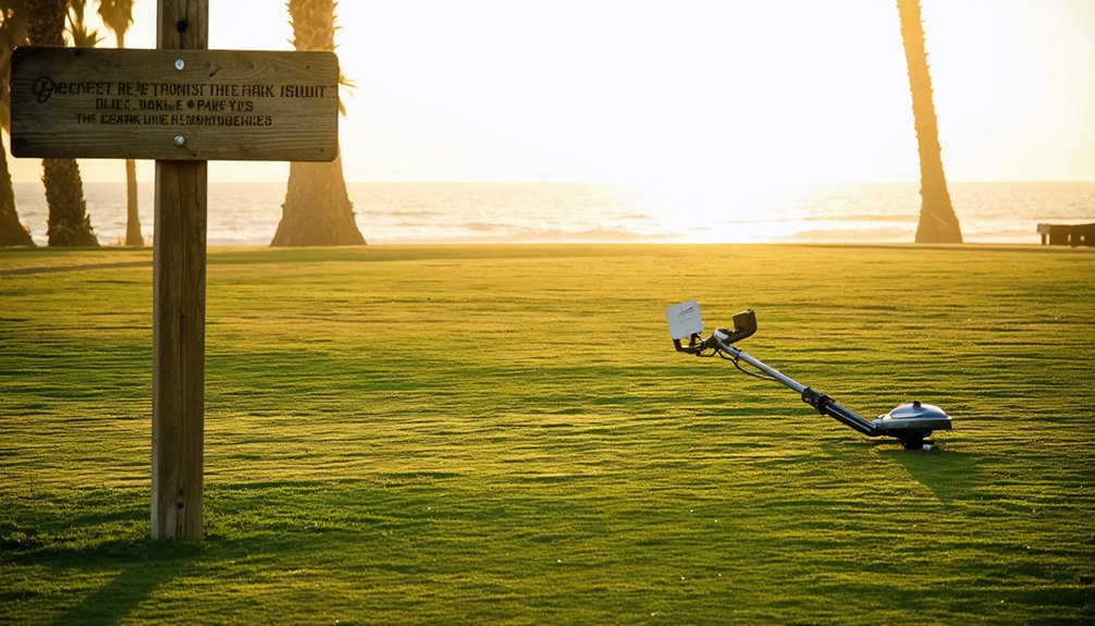 metal detecting regulations santa monica