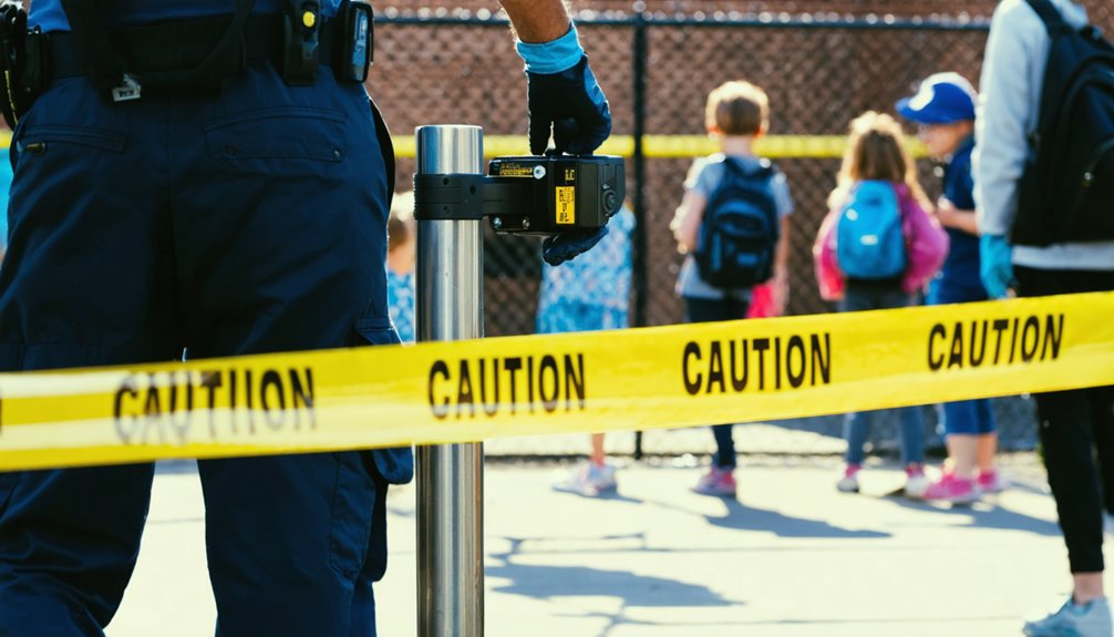 metal detecting regulations schools