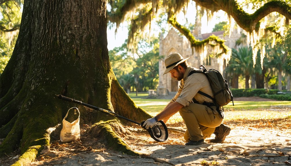 metal detecting regulations st augustine
