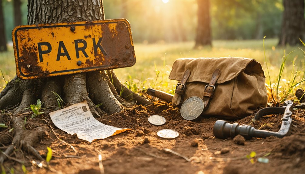 metal detecting regulations st louis