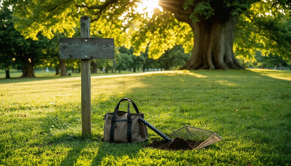 metal detecting regulations strongsville