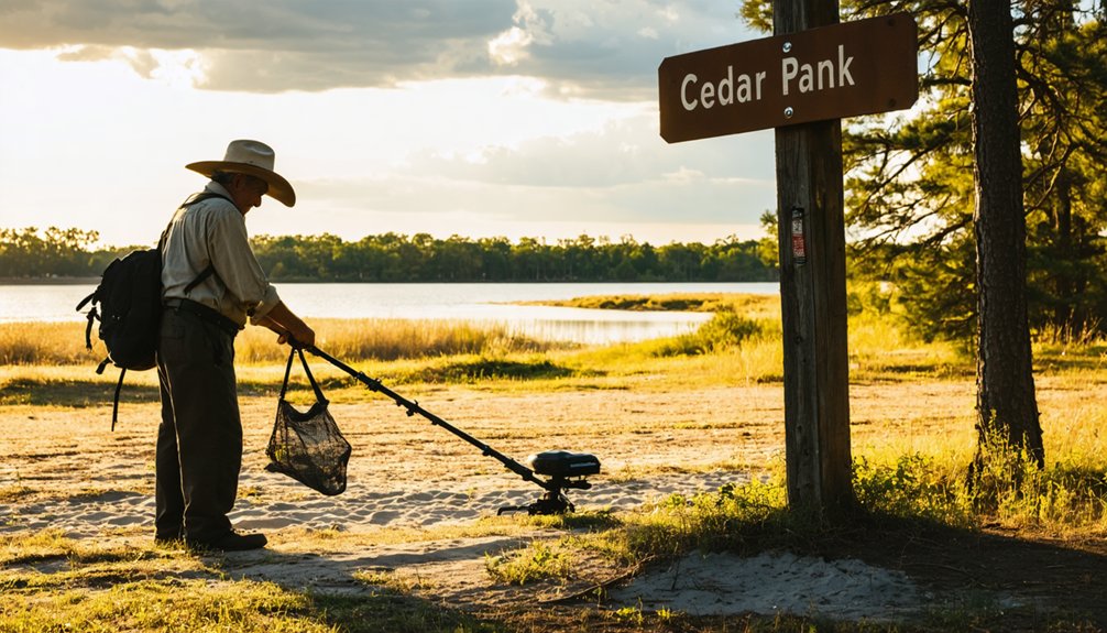 metal detecting regulations texas