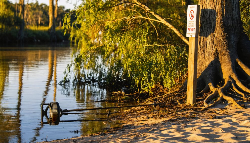 metal detecting regulations vary