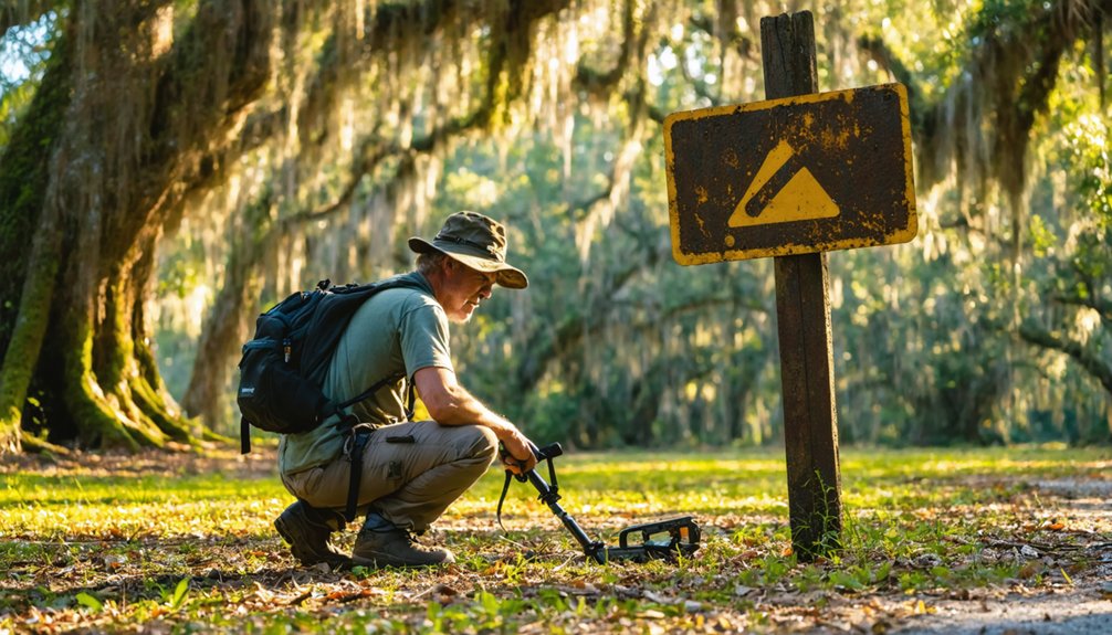 metal detecting regulations vary