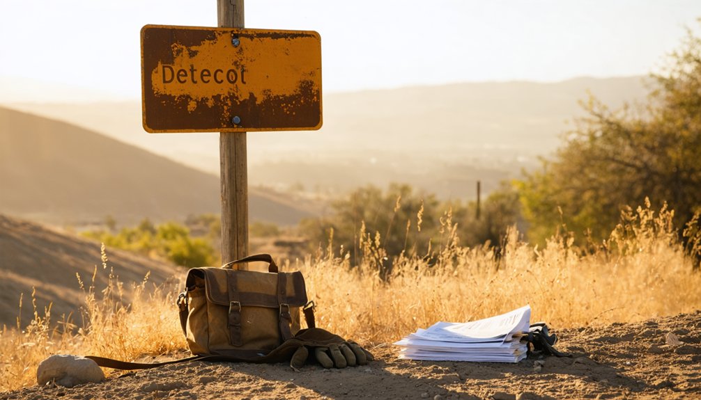 metal detecting restrictions apply