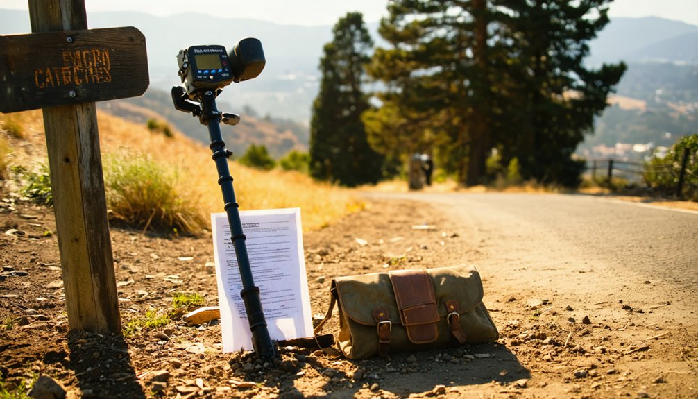 metal detecting restrictions enforced