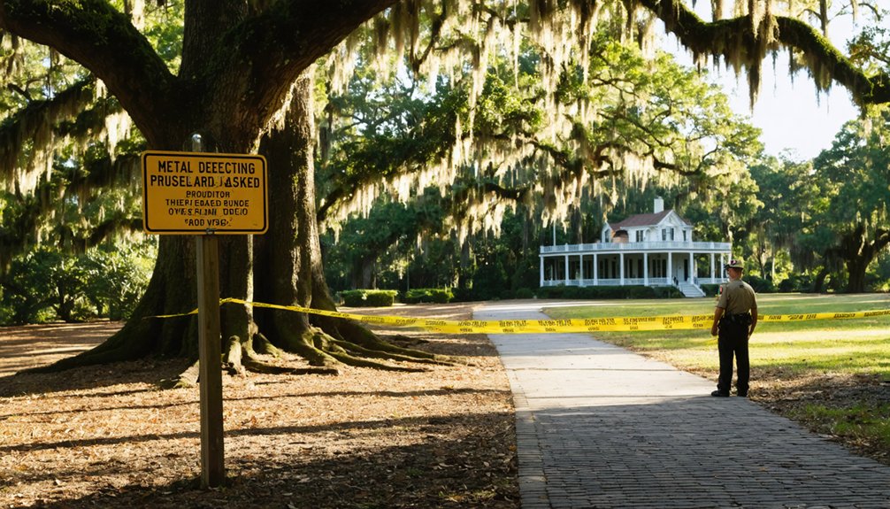 metal detecting site restrictions