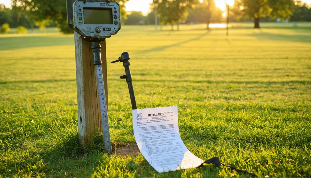 metal detecting tool restrictions