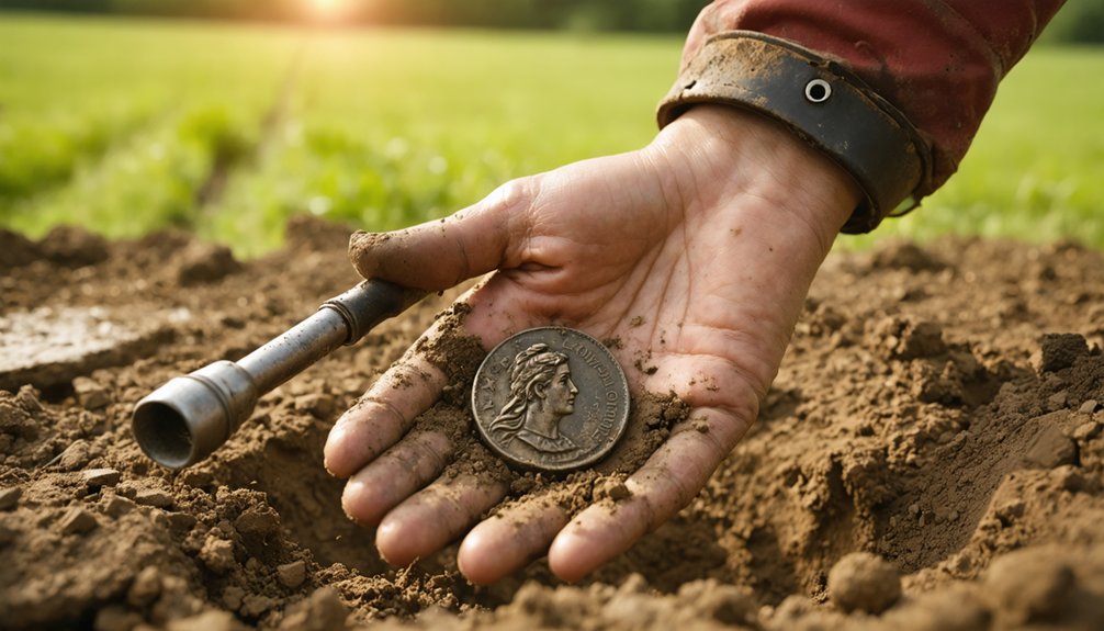 metal detecting treasure hunt