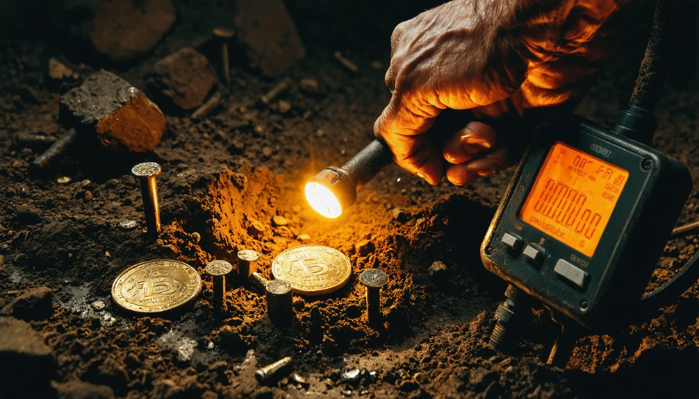 metal detection signal analysis