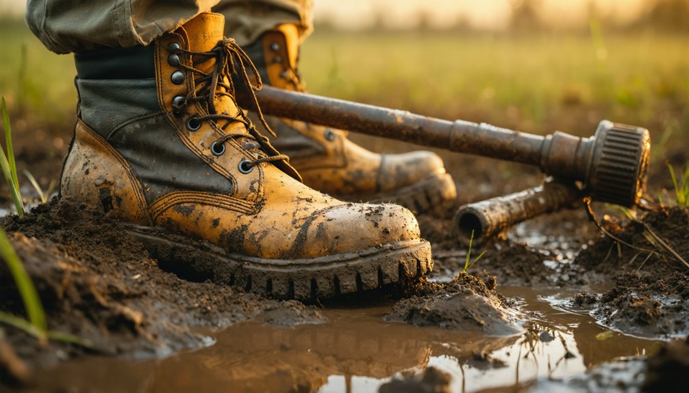 non metallic detector friendly boots