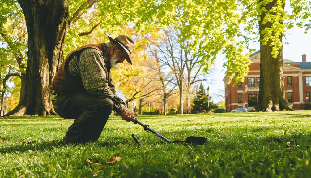 obtain metal detecting permission