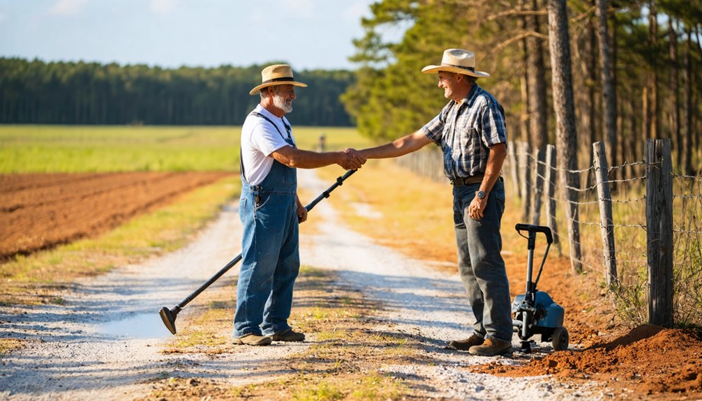 obtain written landowner permission